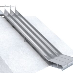Släntrutschkana Gliti 2.8 m