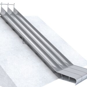 Släntrutschkana Gliti 3.1 m