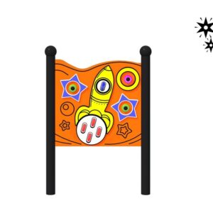 Lekpanel Tavla Raket 1 Lumo