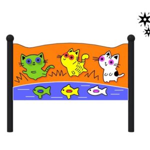 Lekpanel Katter Lumo