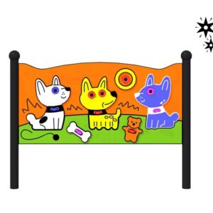 Lekpanel Tavla Hundar Lumo