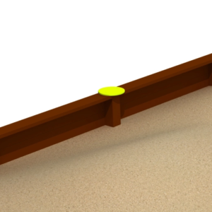 Nissi - sandlådesarg / metervara