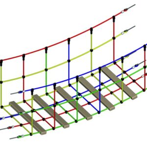 Hängbro 2-4 meter Rialto