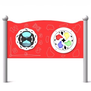 Tillgänglig lek Sensorisk bräda PARO 8