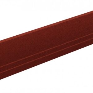 Gummiplatta Bankant 1000 x 250 x 50 mm