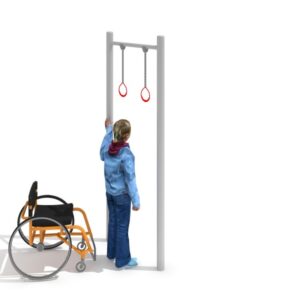 Tillgänglig lek Stående ram 1