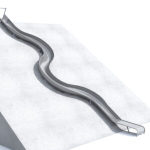 Släntrutschkana GLITI-S 8,94 m