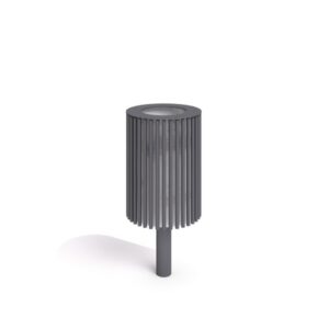 Papperskorg stål 11