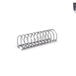 Cykelställ 13 rostfritt stål spiral