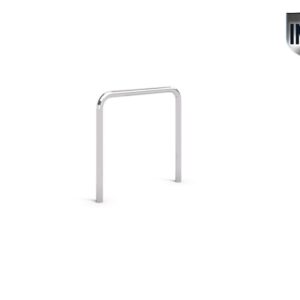 Cykelställ 22 rostfritt stål U-form