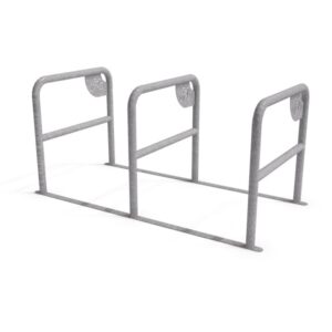 Cykelställ 05 stål U-form