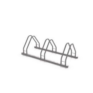 Cykelställ 17 stål L-form bakvänd