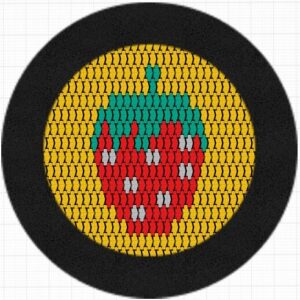 Studsmatta RADO 175 JORDGUBB