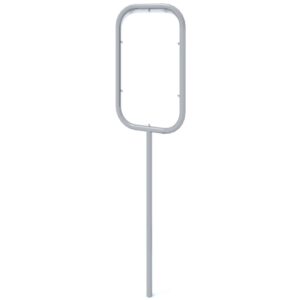 Skylt Informationstavla LOLLIPP