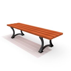 Parkbänk gjutjärn 05