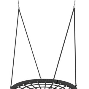 Bird nest swing Ø120, black