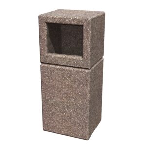 Betongpapperskorg Mossen 55 L