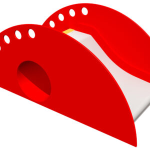 Lekställning Slide SHELL round (wide), HDPE