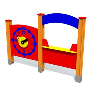 Lekpanel Aktivitetsvägg Klocka & Räknare