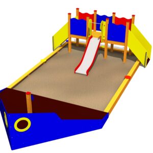 Lekbåt Lekskepp Bevilja