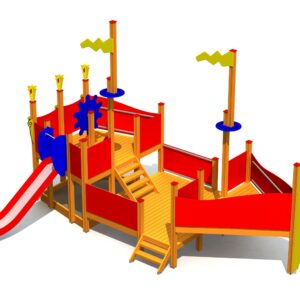 Lekbåt Lekskeppet Gustav Vasa