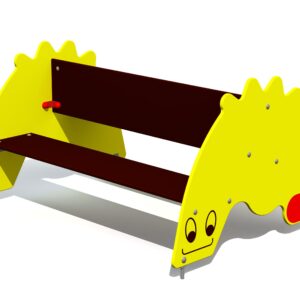 Tvåsidig sits i olika höjder Kroko