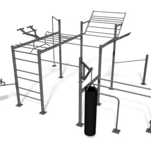 Gym Washington-set rostfritt stål