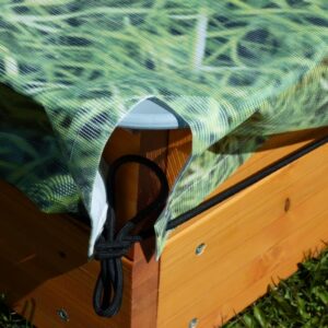 Sandlåda Plastnätskydd för sandlåda 2x2 m