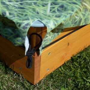 Sandlåda Plastnätskydd för sandlåda 3x3 m