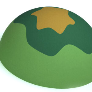 Gummidjur Gummikulle 1200