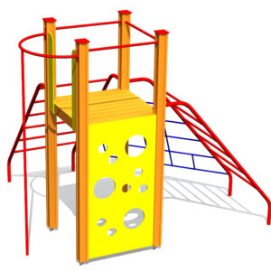 Klätterställning Bläckfisk