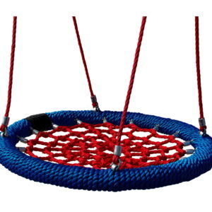 Gungställning Repgunga Fågelbo d.1,0m, fästen, säkerhetskedjor