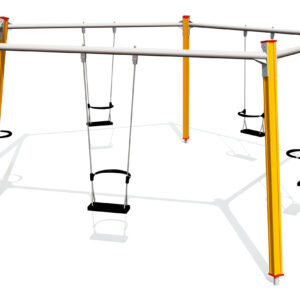 Gungställning Cirkelgunga 5 platser (med sittplatser)