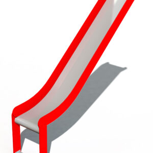 Lekställning Stainless steel slide: height 1,55m
