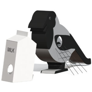 Fristående rutschkanor Kråka