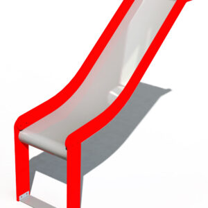 Lekställning Stainless steel slide: height 0,95m