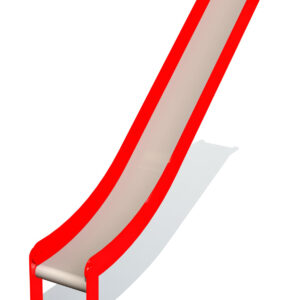 Lekställning Stainless steel slide: height 2,15 m