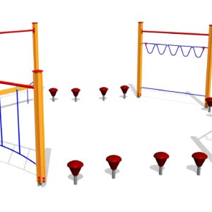 Hinderbana Balansspår Cirkel