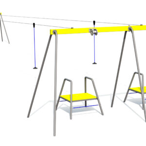 Gunga Tarzan`s track with platform, double