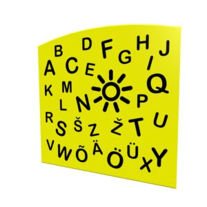 Lekpanel Aktivitetspanel Alfabetet