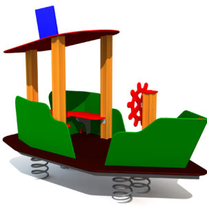 Lekbåt Playboat Uku på fjädrar