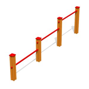 Balansredskap Push-up bars three