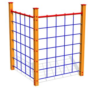 Klätterställning Klätternät, 2 sektioner