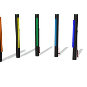 Outdoor learning and music games Eco-Multi Chimes (8 Piece Set)
