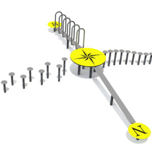 Balans & motorik Balanseringsutrustning Kompass liten