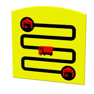 Lekpanel Aktivitetspanel Kurirspel