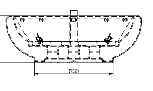 Blomlåda Vanda 1,3x1,3 m