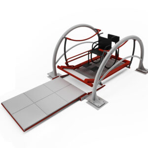 Tillgänglig lek Inkluderande gunga