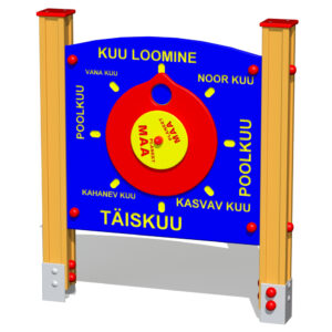 Klätterställning Aktivitetsvägg Månens Snabbare