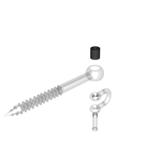 Bushing for shackle and eye bolt